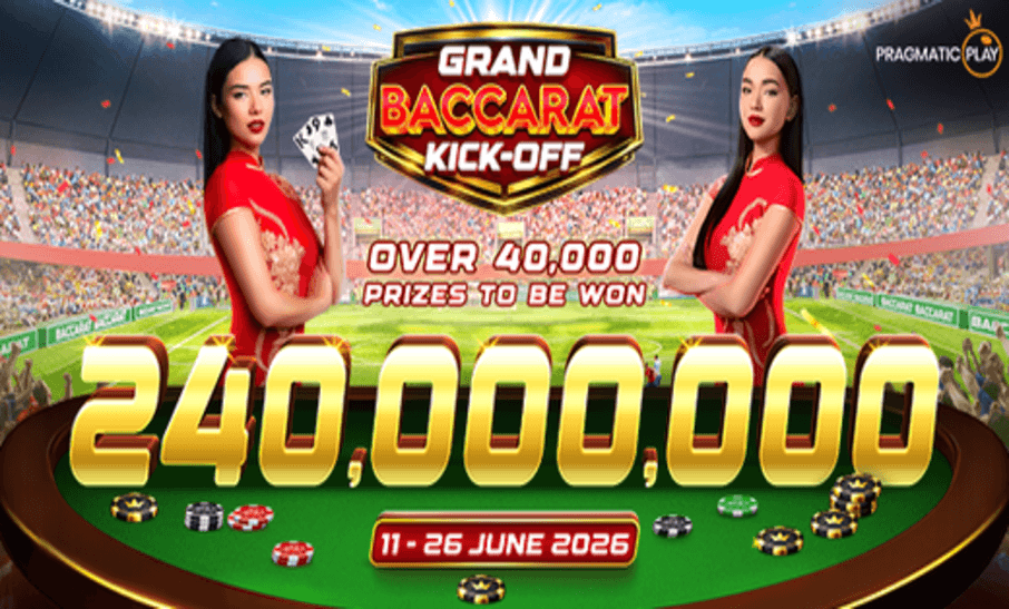 Jiliace PP Grand Baccarat Kick-off Prize Drops